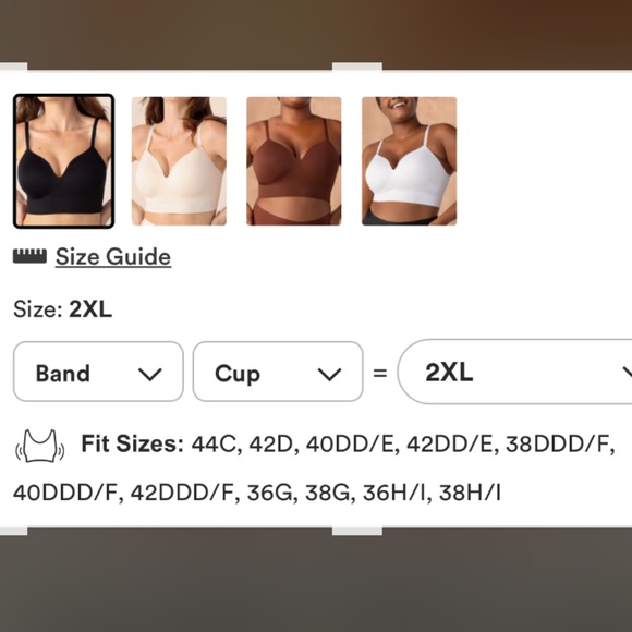 Truekind Black Wireless Bra - Picture 7 of 7